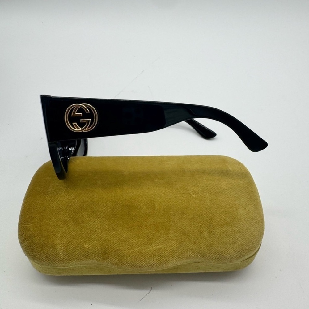 Gucci EUC Havana Round Women's Sunglasses GG0142SA - Picture 4 of 8
